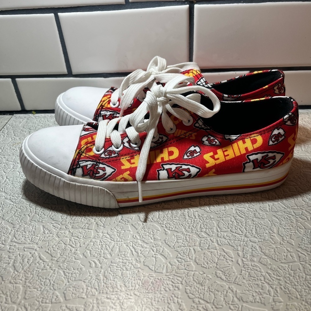 Foco Kansas City Chiefs Mens shoes size 9 taylor swift travis kelce - Picture 6 of 9